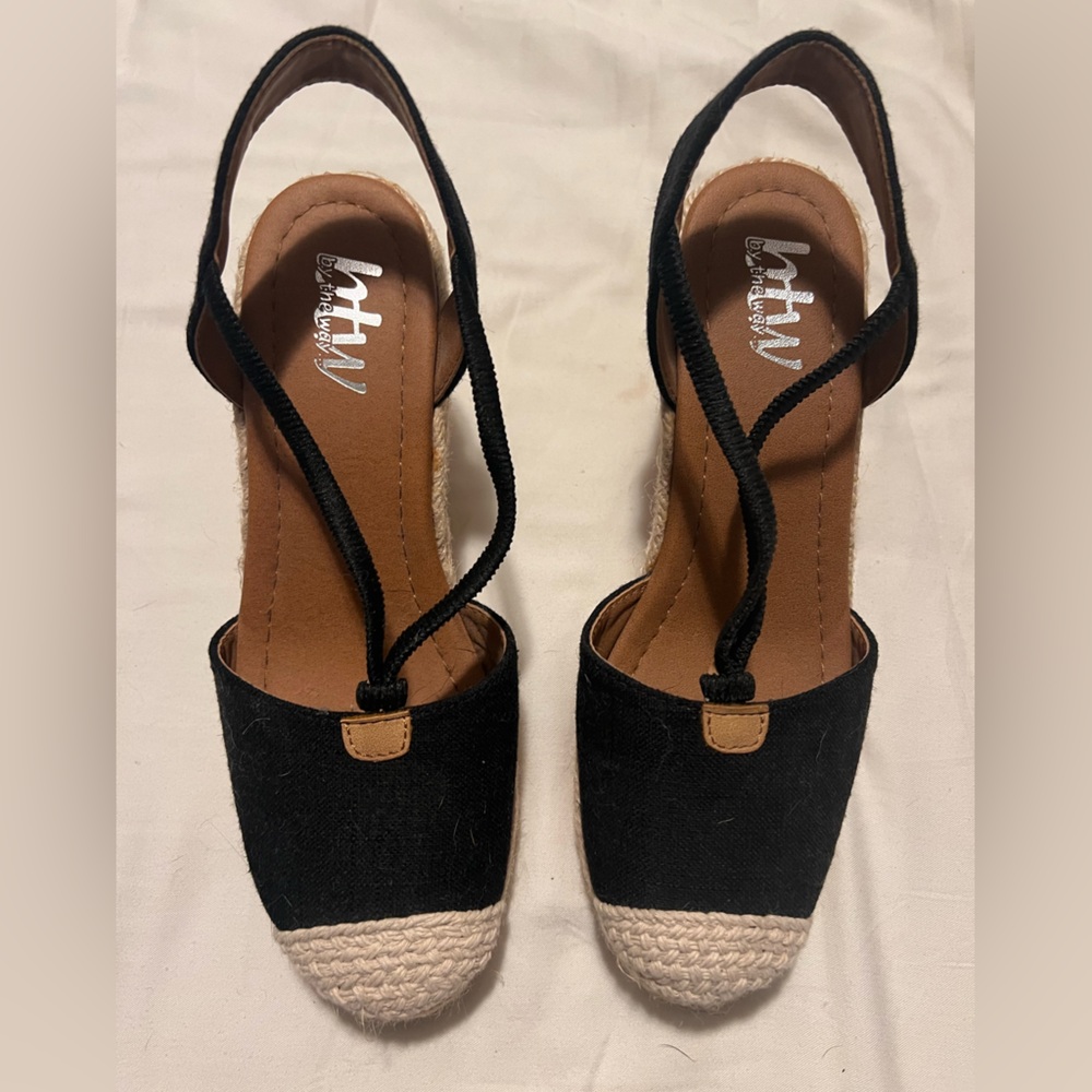 by the way. Black and Cream Shoes